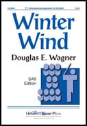 Winter Wind SAB choral sheet music cover Thumbnail